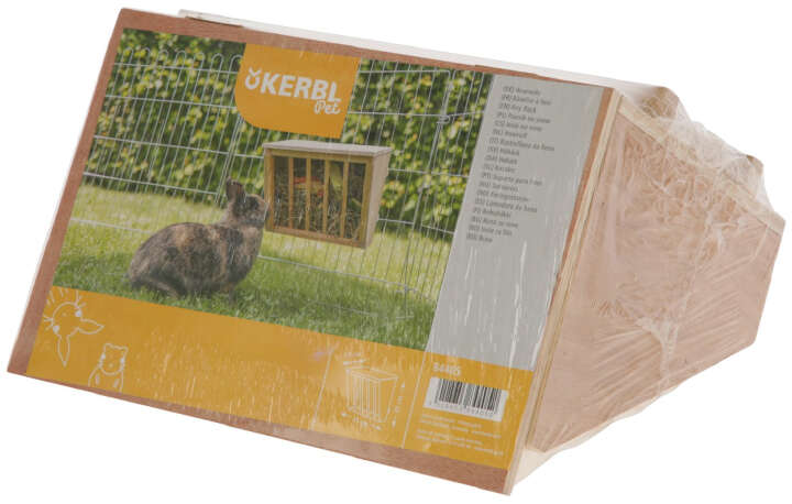 KERBL Heuraufe mit Sitzbrett